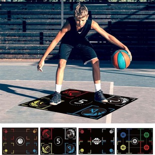 篮球静音脚步训练垫室内隔音垫家用儿童控球运球步伐训练毯子家用