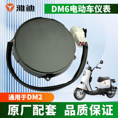 雅迪电动车冠能DM2 DM6仪表显示器码表里程显示屏原厂