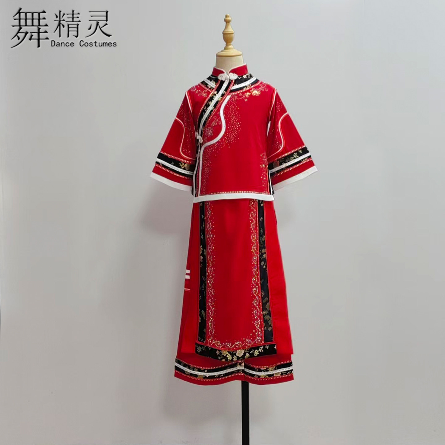 格格舞蹈服少儿剧目古典舞板凳舞