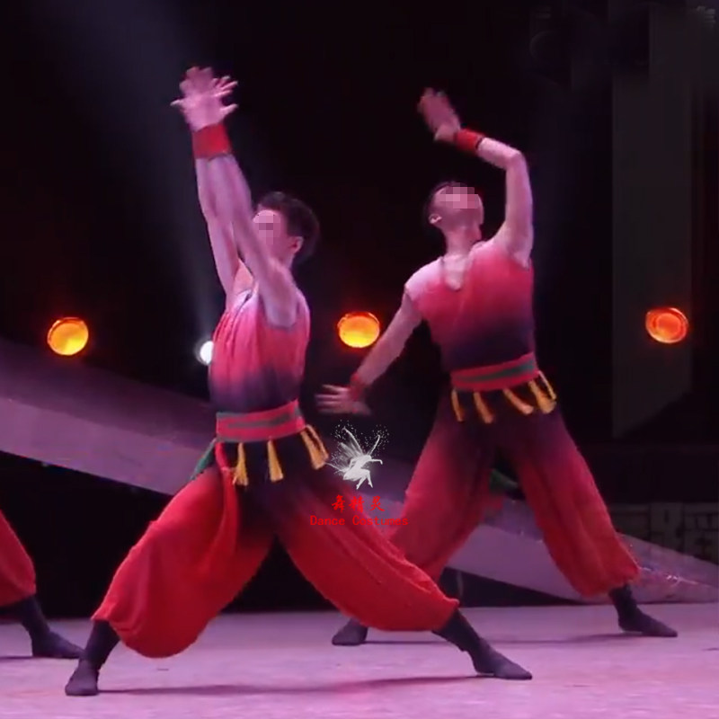全套民族风广场舞打鼓服