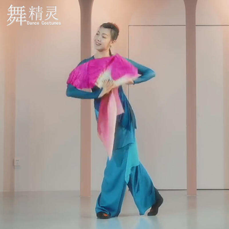 抬龙王秧歌服身韵纱衣