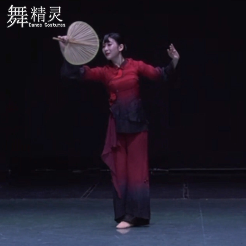 胶州秧歌舞蹈服九儿红高粱