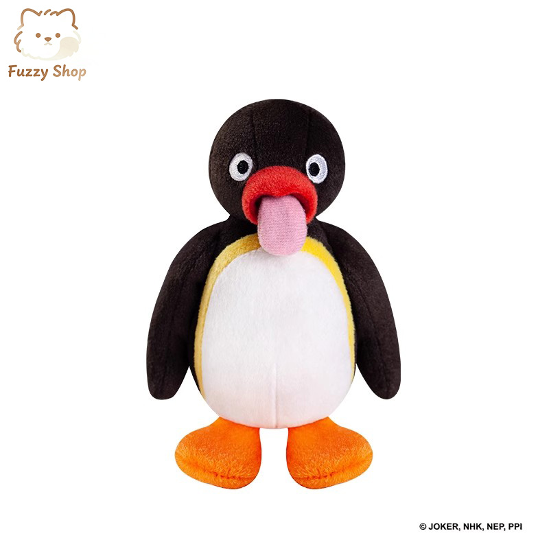 pingu吐舌头企鹅挂件毛绒公仔