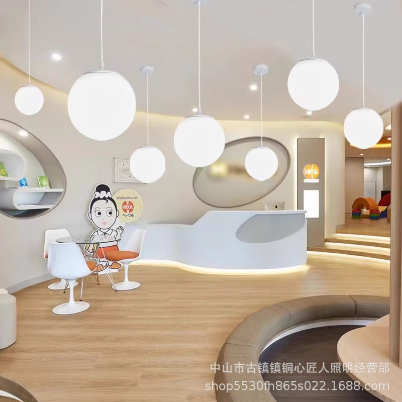 圆球吊灯工程灯餐厅酒店吧台售楼卧室/书房吊灯