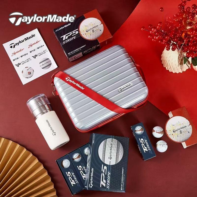 Taylormade泰勒梅高尔夫球TP5五层球蛇年限量礼盒史丹利联名水杯
