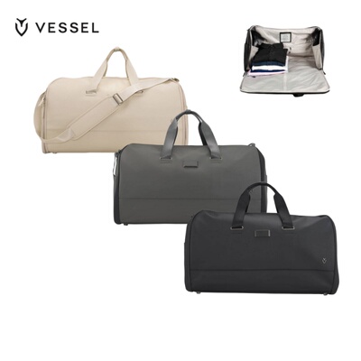 VESSEL高尔夫皮革耐磨行李包