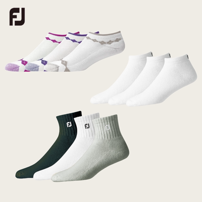 FootJoy男女士透气运动短袜