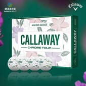 Callaway卡拉威高尔夫球全新大师赛限量CHROME TOUR四层球比赛球