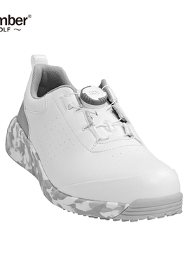 Number高尔夫球鞋新款运动鞋男款防水透气旋转纽扣无钉高尔夫鞋