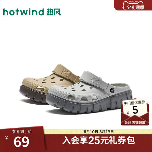 26年夏季新款男士时尚洞洞鞋