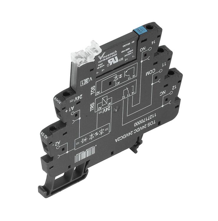 TOS 24VDC 24VUC 230VAC 1A 1127410000固态继电器1127420000