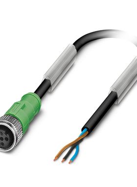 SAC-3P-1.5-PUR/M12FS 1694486 1694499 1693034 菲尼克斯电缆