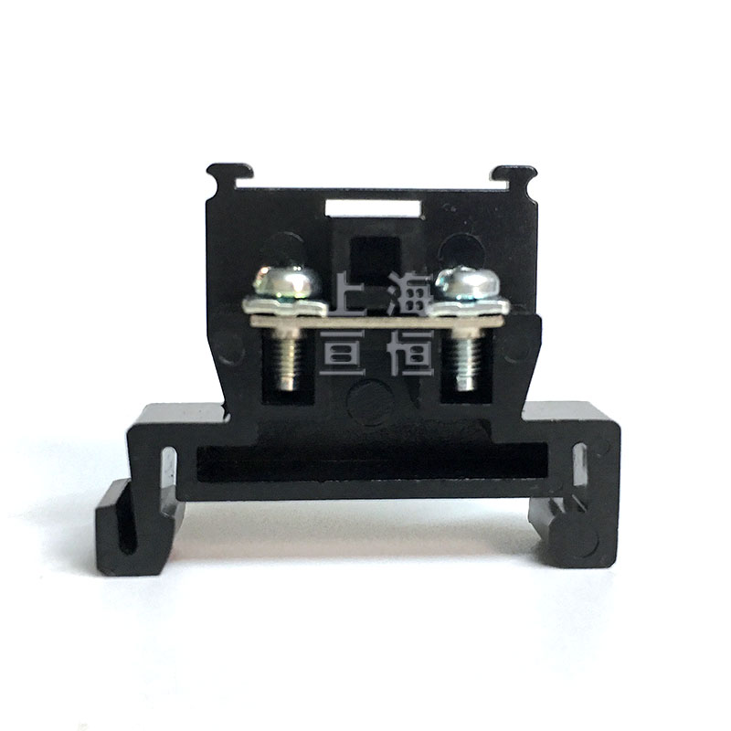 导轨组合黑色接线端子