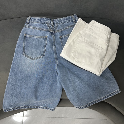 韩单mfg牛仔五分裤