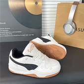 子男情侣原创设计厚底面包鞋 女百搭运动休闲板鞋 小白鞋 鞋 2026新款