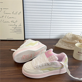 学生百搭休闲板鞋 易少年 ins潮2025冬季 新款 韩版 小众欧若风面包鞋