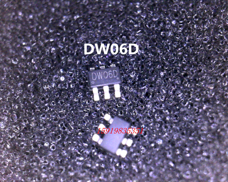 全新国产 DW06D SOT23-6 二合一锂电池保护IC FM富满全新芯片