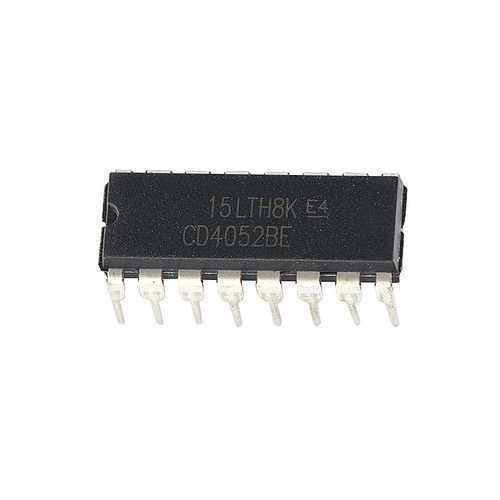 全新CD4052BE HEF多路复用器 CD4052 CD4052BD 直插DIP-16 可直拍