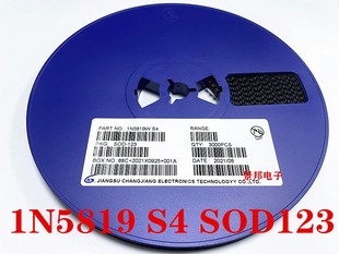 贴片肖特基二极管1N5819W/WS/WT S4 SOD123/323/523 1206 3K/整盘