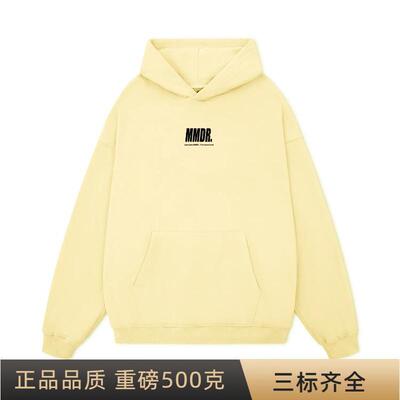 FDR-MMDR美式复古字母印花连帽卫衣男女春秋季重磅情侣装上衣外套