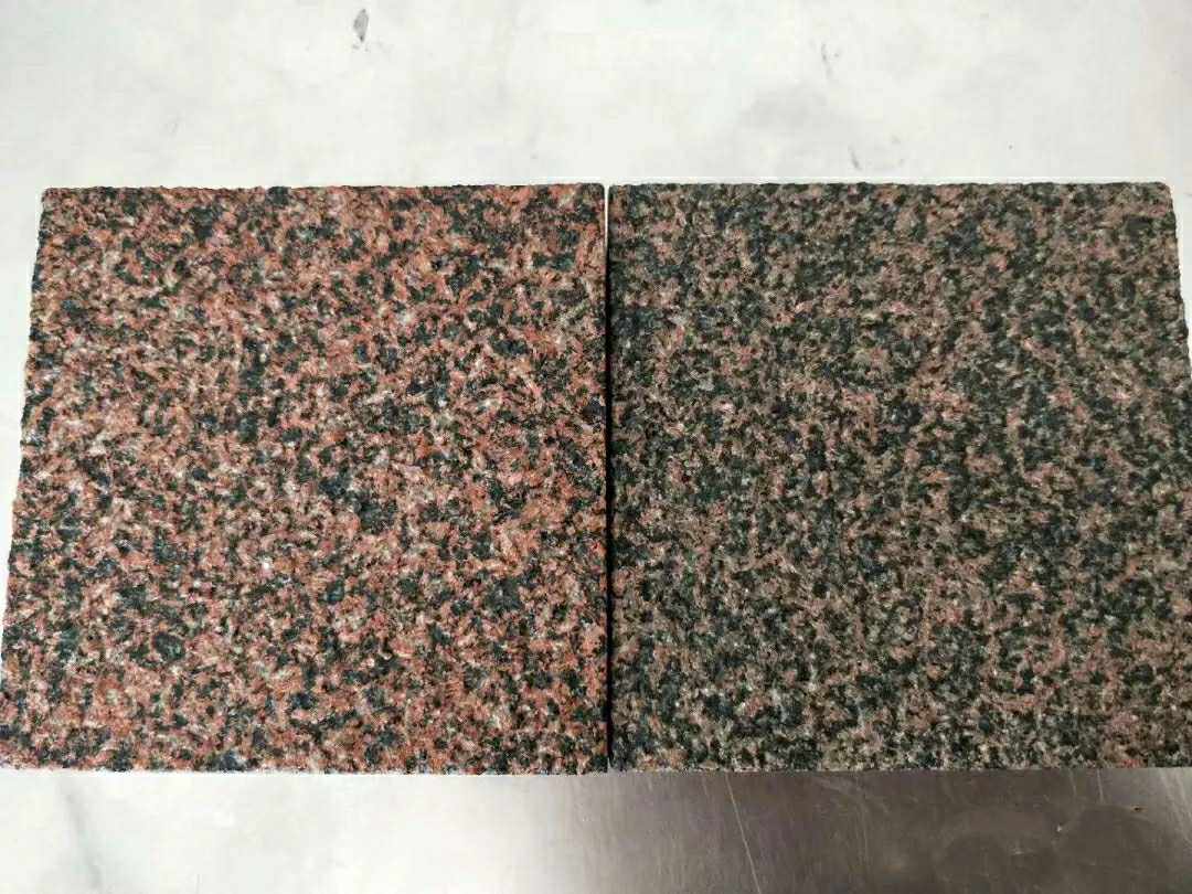 贵妃红石材 兴县红，荔枝面 光面 火烧面 外墙干挂铺路石材