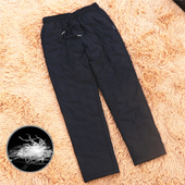 外穿高腰冬加厚直筒爷爷防寒宽松爸爸中老年人鸭绒棉裤 羽绒裤 男款