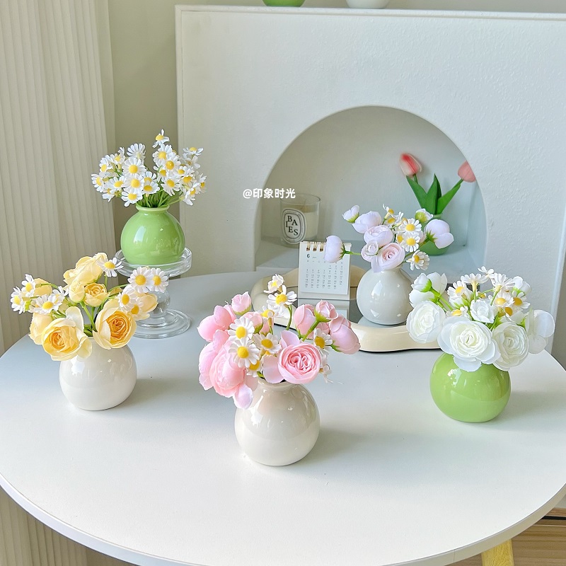 仿真假花束桌面餐厅装饰家居摆设