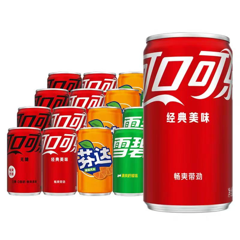 可口可乐碳酸饮料mini罐