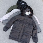 德国牛货抗寒零下20外贸男装 冬季 加厚防风防水保暖派克棉衣棉服