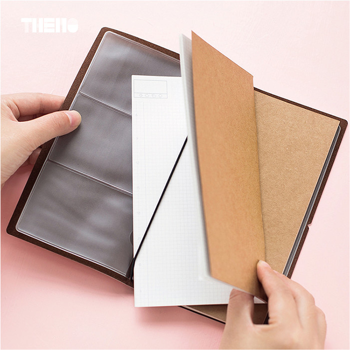 종이와 잉크 생활 TN 트래블러 노트 내부 수첩 일정 수첩 플래너 수첩 내부 문구류