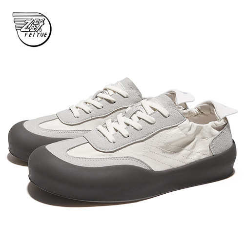 feiyue/飞跃德训鞋女鞋2026春夏新款复古一脚蹬休闲鞋百搭板鞋286