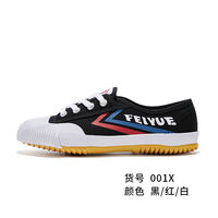feiyue/ Feiyue Shaolin Soul Track and Field Sports Shoes, Strength Training Fitness Canvas Shoes for men, Martial Arts White Shoes for women thumbnail 4