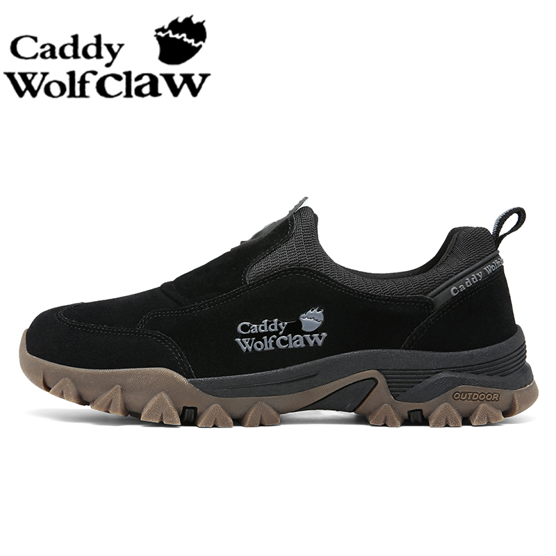 秋冬休闲耐磨套脚登山鞋