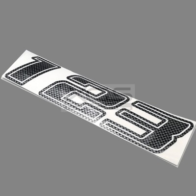 2021汽摩托电动车贴纸亮深灰色方格仿碳纤维花纹数字号码镂空贴花