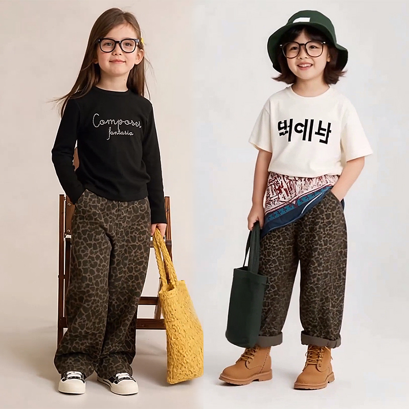 复古休闲裤老爹裤潮酷