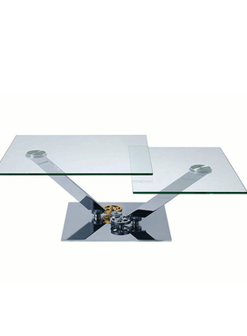 ASTROLAB轻奢机械茶几轻奢设计师款客厅齿轮茶台2024新款高端方桌