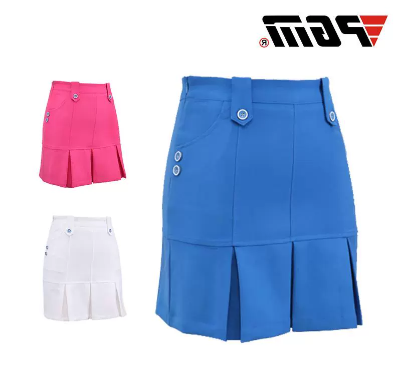 PGM golf nữ mô hình thể thao váy váy mùa hè váy Hàn Quốc phiên bản của Golf Apparel - Trang phục thể thao