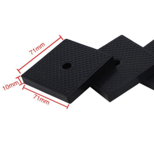 空调室外机减震垫中央空调外机支架底座胶垫空调支架通用橡胶垫