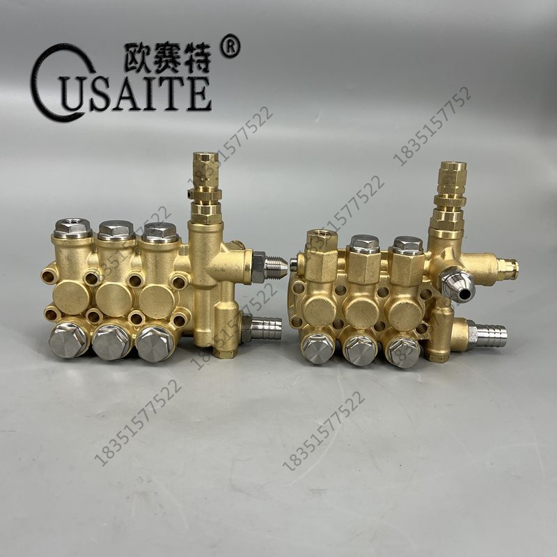 欧赛特清洗机泵头曲轴箱配件