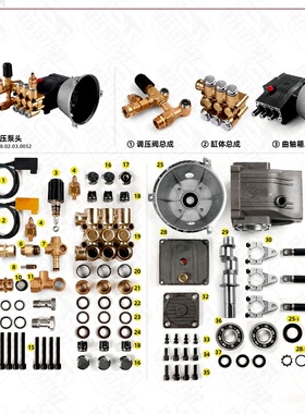 绿田雄狮L19MC洗车机修理包漏水漏油虎鲨SHARKS25G压力不稳配件