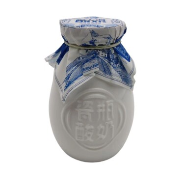 集景老上海瓷罐酸奶风味酸牛奶饮品小白罐发酵型含乳饮品205g*5瓶