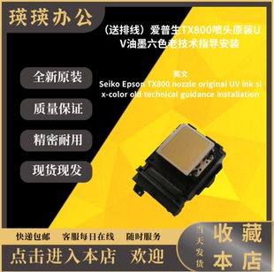 送排线 全新原装 爱普生TX800喷头六色老技术指导安装