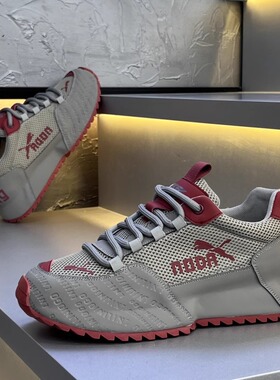 爆款男鞋2025夏季新款厚底网面透气帕拉鞋休闲运动鞋跑步阿甘潮鞋