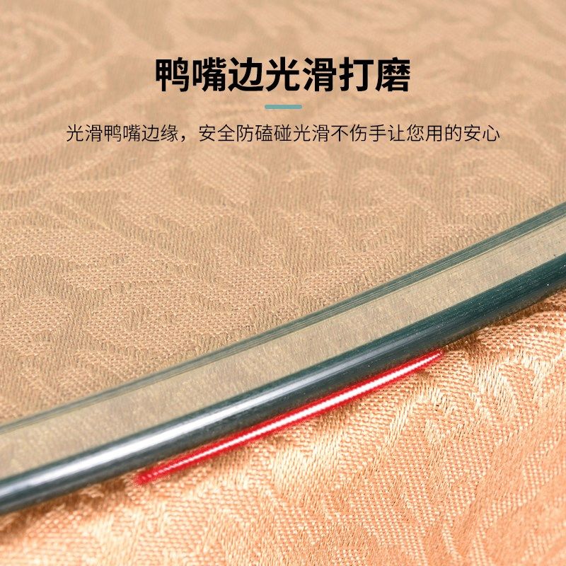 防爆钢化玻璃酒店餐桌转盘旋转底座餐厅家用饭店圆桌圆形旋转台面,住宅家具,玻璃餐桌,淘宝优惠券,粉丝福利购,淘宝优惠卷