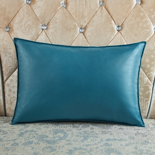 长方形科技布抱枕套沙发靠垫不含芯靠背客厅高档奢华汽车床上椅子