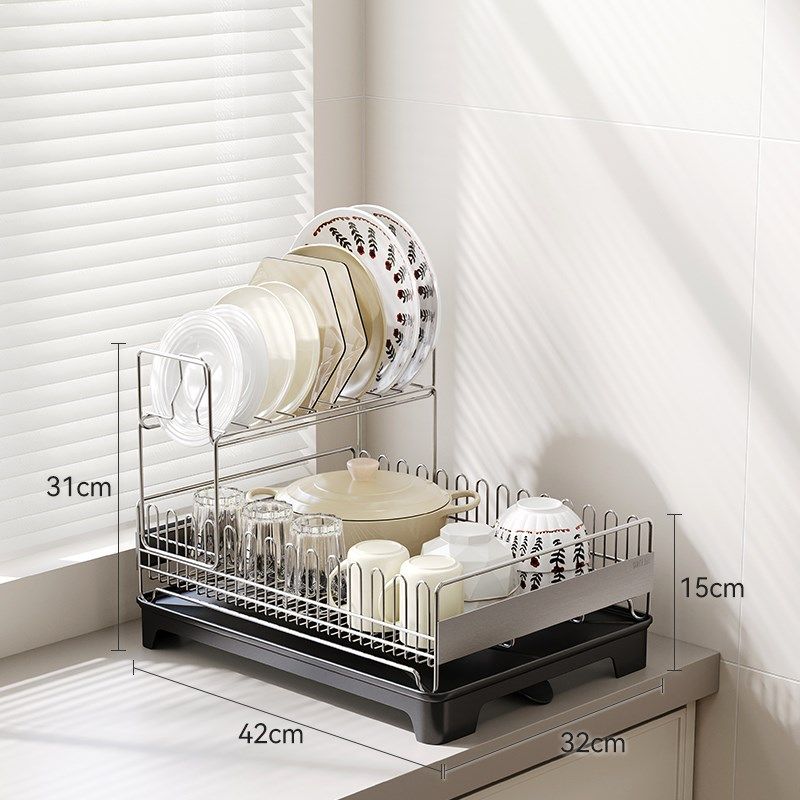 304不锈钢沥水碗盘架碗碟收纳架碗筷沥水篮碗架厨房置物架,厨房/烹饪用具,碗架,淘宝优惠券,粉丝福利购,淘宝优惠卷