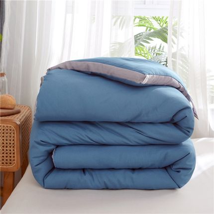加厚保暖冬被学生宿舍被芯单双人春秋棉被四季通用空调被子羽丝被