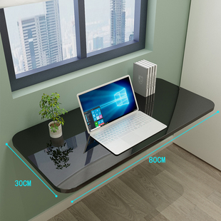 壁挂折叠桌免打孔挂墙上小桌子连壁餐桌家用靠墙桌厨房可折叠台面