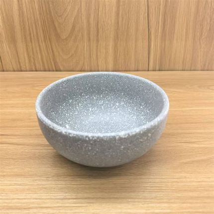 陶瓷磨砂石纹碗网红火锅店装海带百合虾滑豆腐餐具韩式拌饭沙拉碗