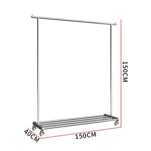 2023年女装店男装店品牌拉丝不锈钢展示架网红款落地架挂衣架陈列